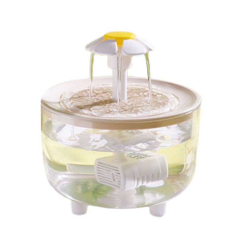 Electric Recirculating Filtered Water Fountain For Pets