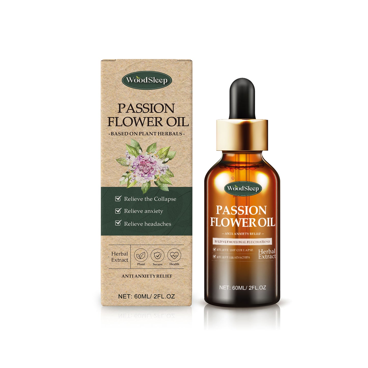 Thyme Flower Plant Sleep Essential Oil, Flower Essence Massage To Help Quiet Sleep Moisturize The Skin